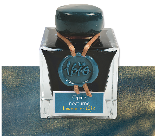 J. Herbin 1670 Opale Nocturne (Night Opal) 50ml Bottled Ink