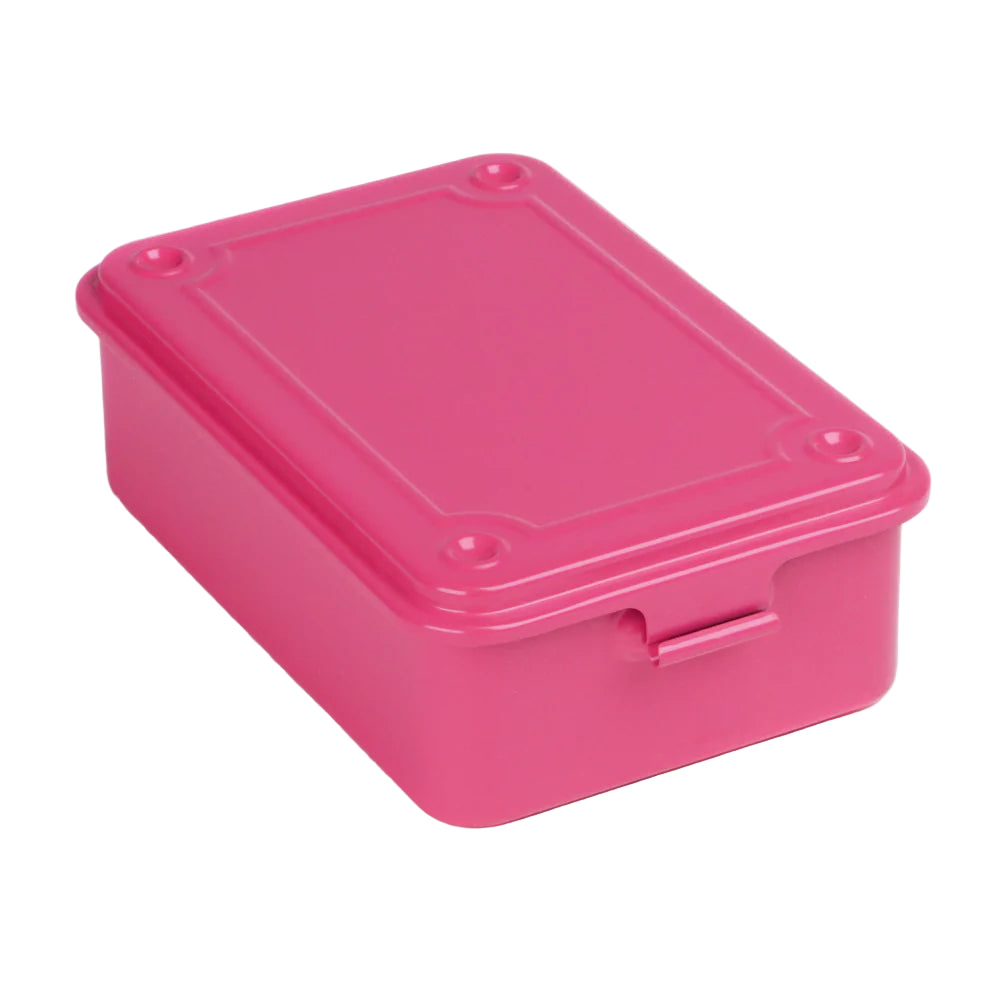 TOYO Steel Stackable Storage Box T-150 - Shocking Pink