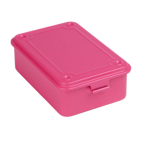 TOYO Steel Stackable Storage Box T-150 - Shocking Pink