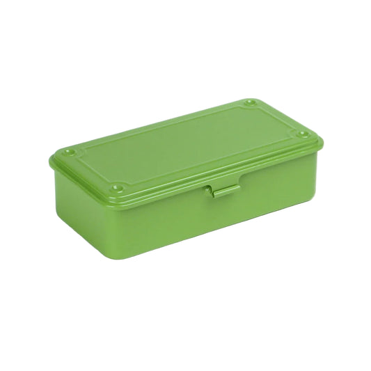 TOYO Steel Trunk-Shape Stackable Toolbox T-190 - Japanese Tea Green