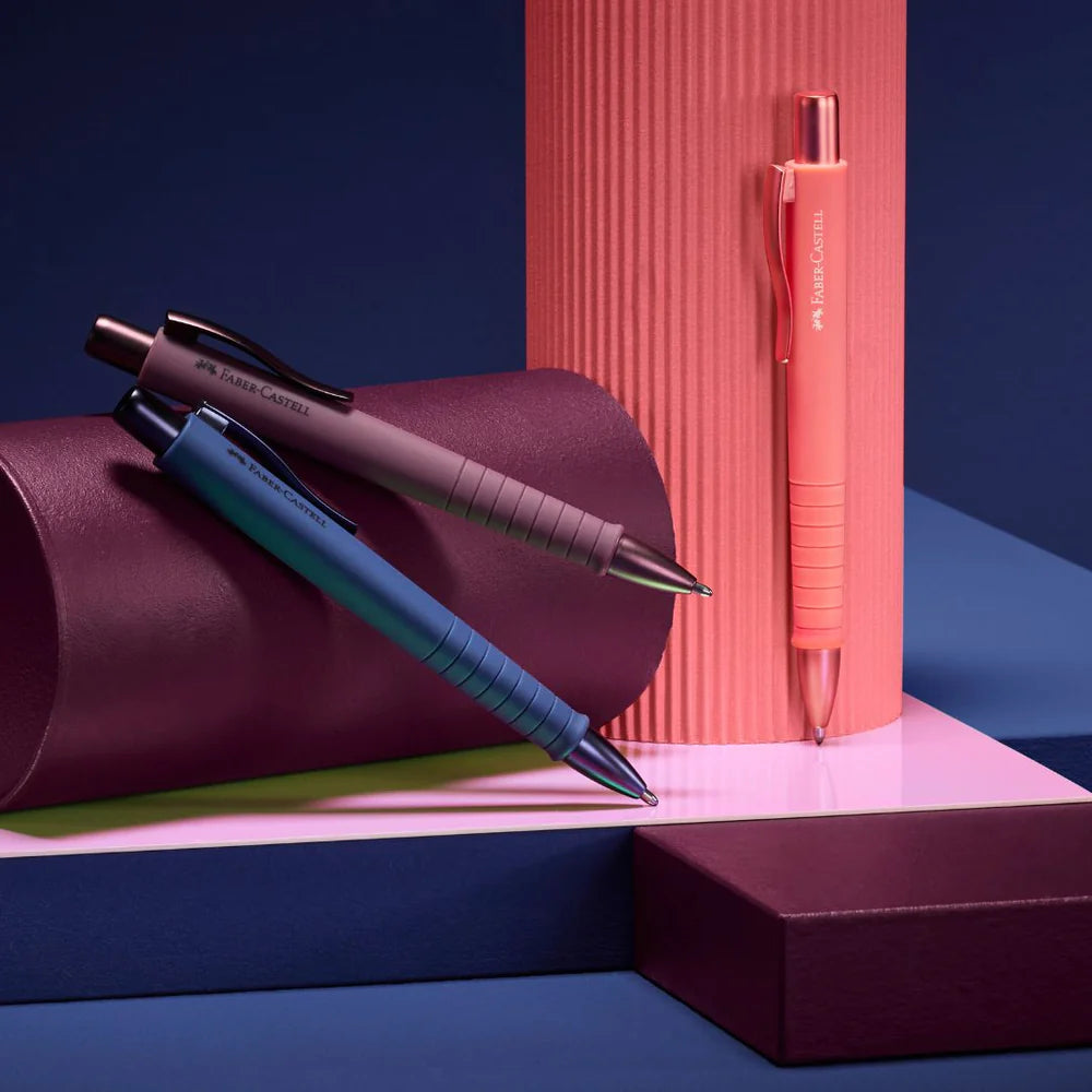 Faber-Castell Poly Ball Ballpoint - Urban Bordeaux