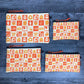 Rickshaw Bagworks Large Utility Pouch - Stationery Icons