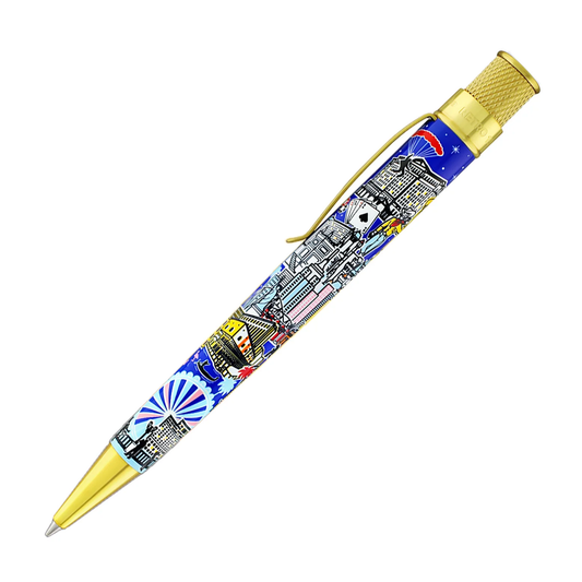 Retro 51 Collection Tornado Rollerball - Vegas Skyline (Goldspot Exclusive) (A/P)