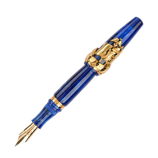 Maiora Nino Marino Columbus Fountain Pen - Vermeil (Limited Edition)