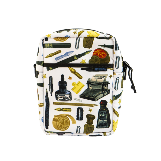 Rickshaw Bagworks A5 Field Bag - Vintage Office Supplies (Dromgoole's Exclusive - Well Appointed Desk Design)