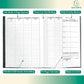 Quo Vadis 2026 Visual Weekly Planner - Texas Black