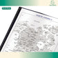 Quo Vadis 2026 Visual Weekly Planner - Texas Black