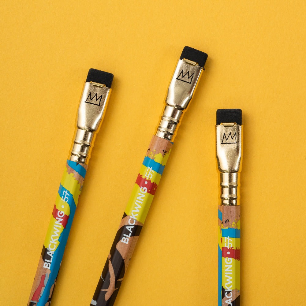 Blackwing Volume 57 Pencils - Tribute to Jean-Michel Basquiat (Soft - Set of 12)