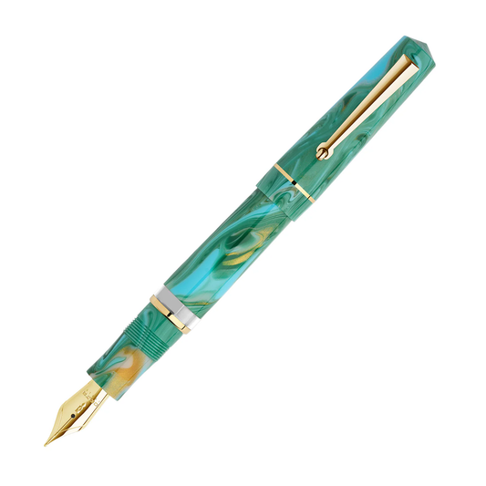 Delta Duna Fountain Pen - Vortex Green