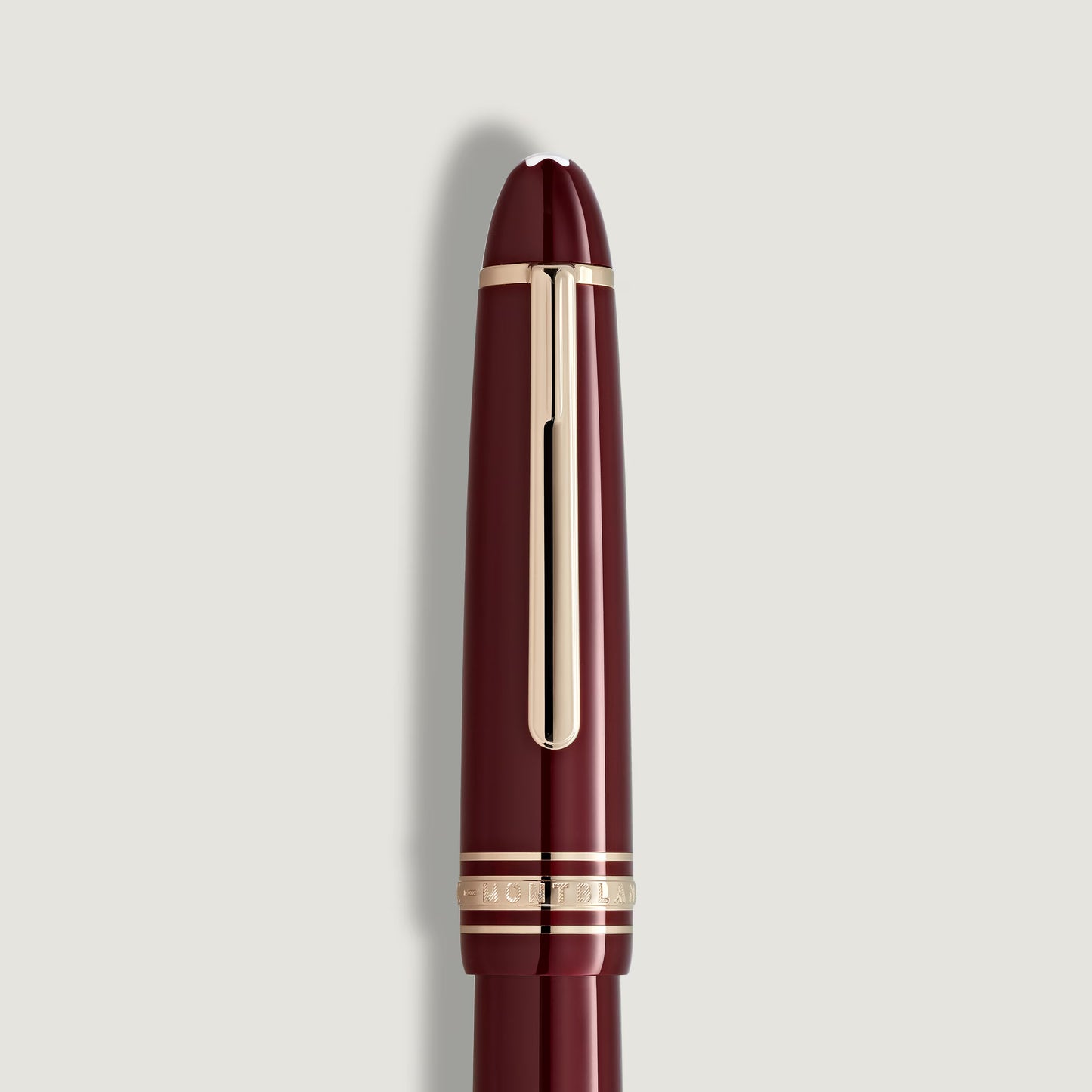 Montblanc 146 Meisterstück Red Hour Fountain Pen - Burgundy Red (LeGrand)