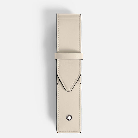 Montblanc Meisterstuck 1-Pen Pouch - Cloudy Beige