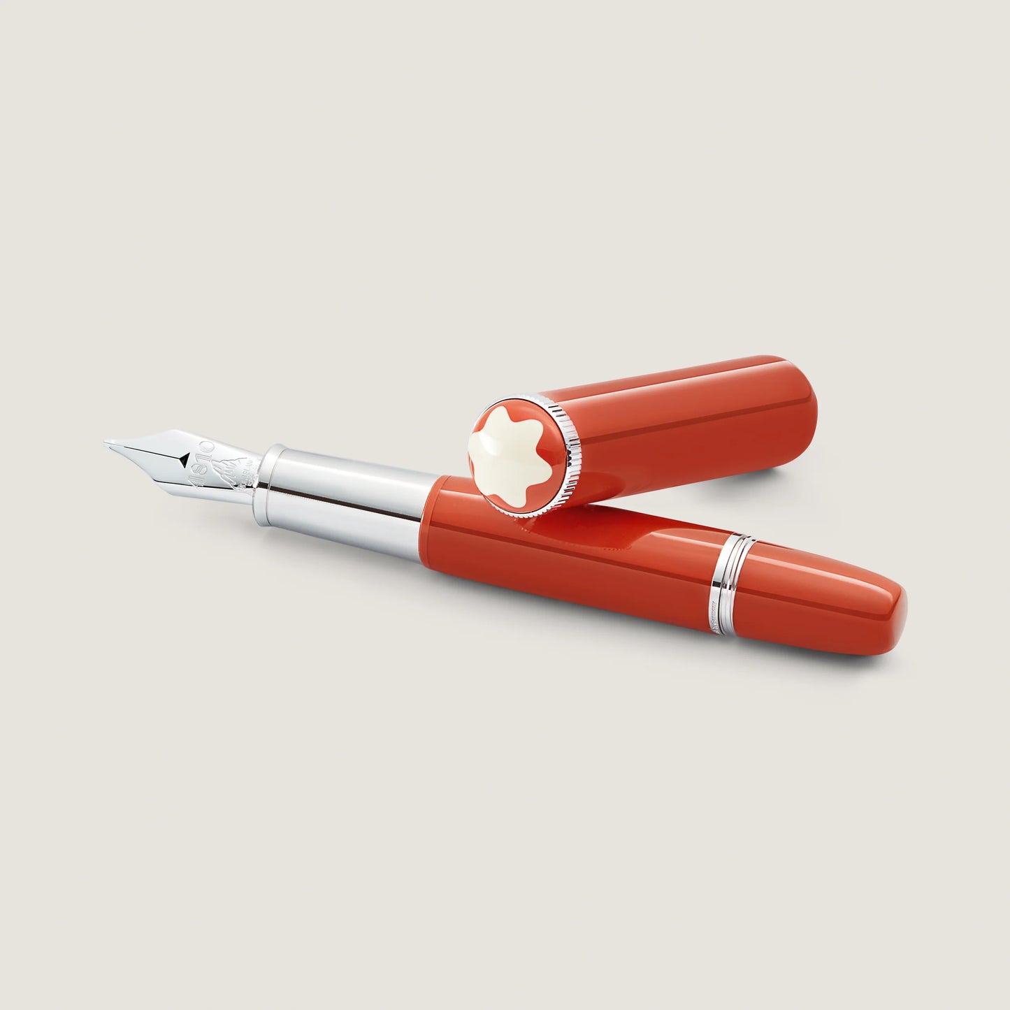 Montblanc Rouge et Noir "Baby" Fountain Pen - Coral (Heritage Special Edition)