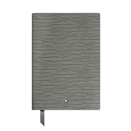 Montblanc #146 Medium Notebook - Grey Leather (Lined)