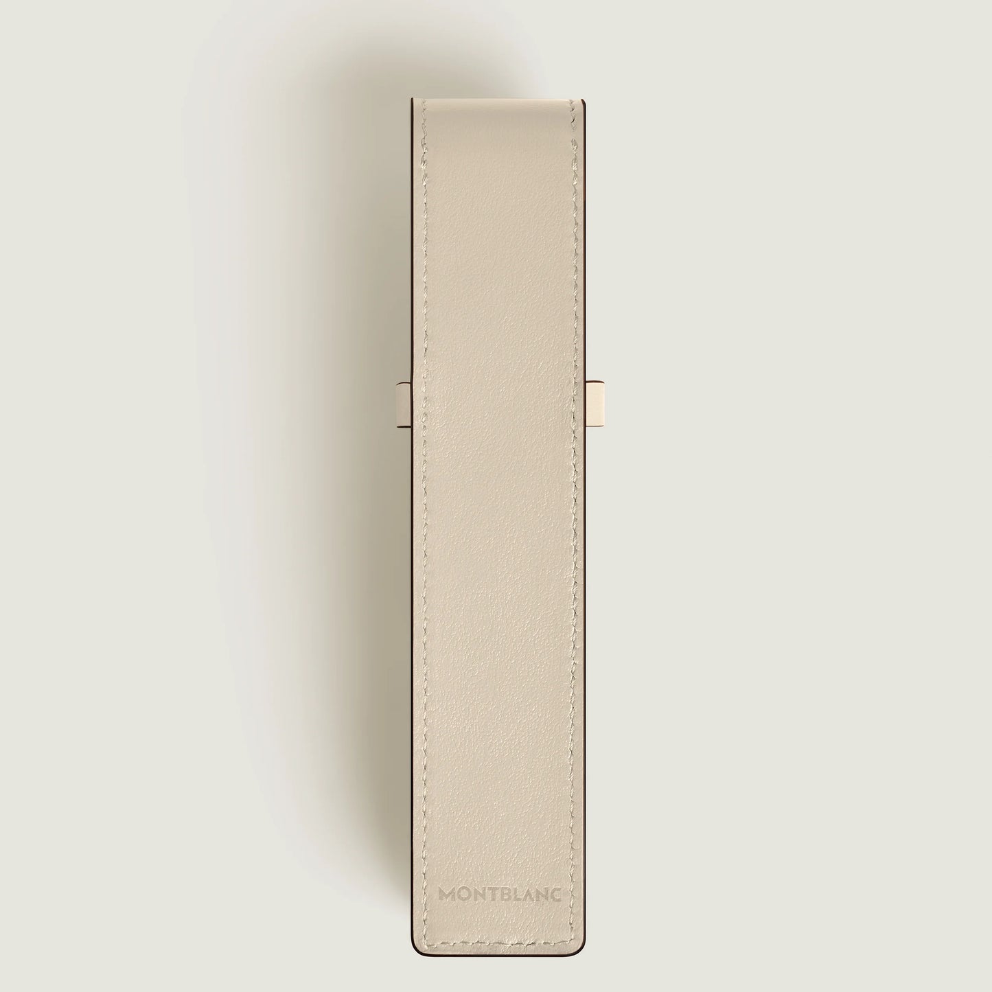 Montblanc Meisterstuck 1-Pen Pouch - Cloudy Beige