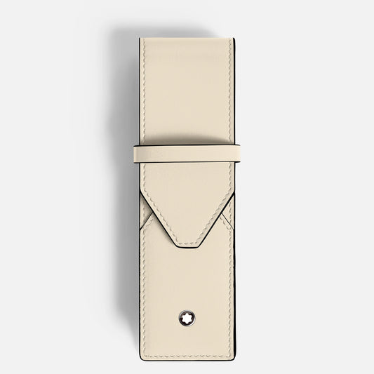 Montblanc Meisterstuck 2-Pen Pouch - Cloudy Beige