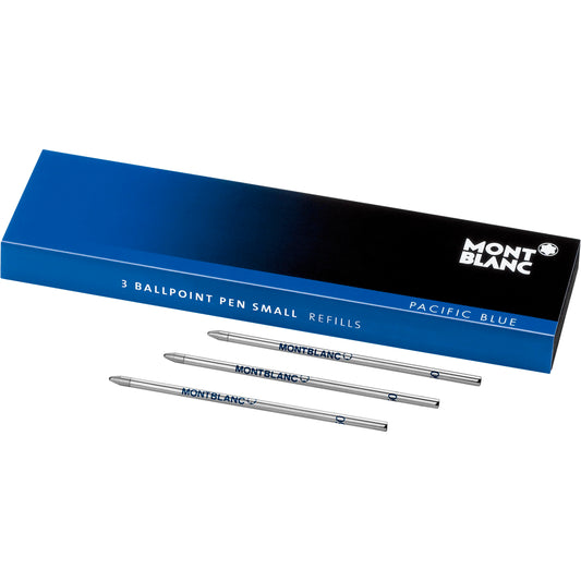 Montblanc Small Ballpoint Refill - Pacific Blue (3 ea)