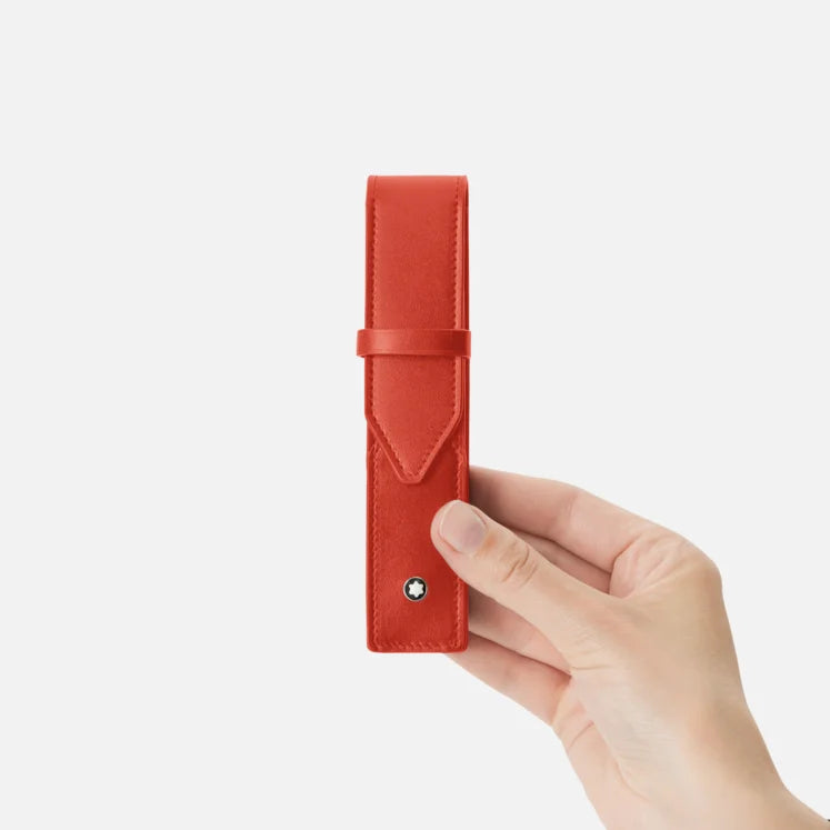 Montblanc Meisterstuck 1-Pen Pouch - Coral