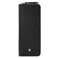Montblanc 2-Pen Zippered  Pouch - Black (Sartorial)