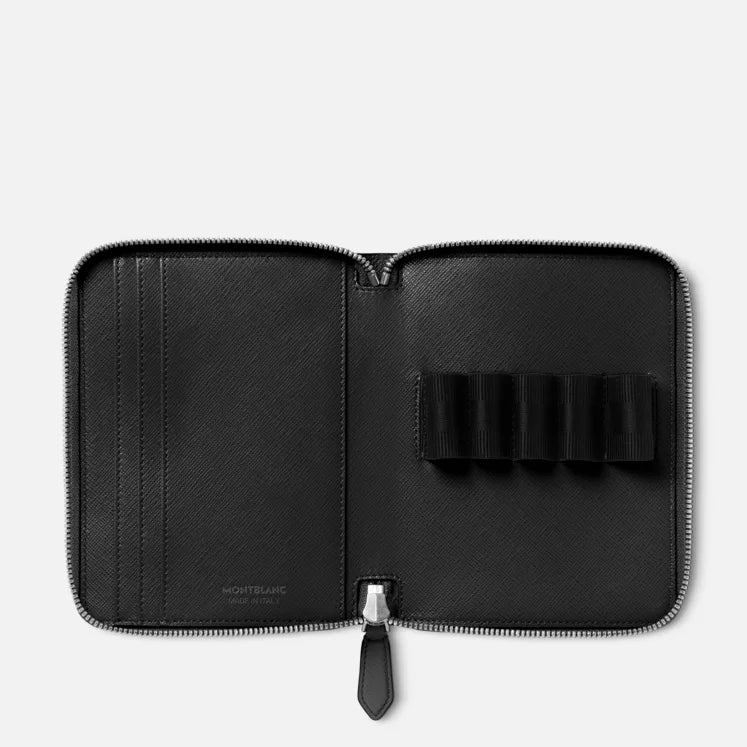 Montblanc 5-Pen Zippered Pouch - Black (Sartorial) – Dromgoole's Montblanc 5-Pen Zippered Pouch - Black (Sartorial) – Dromgoole's