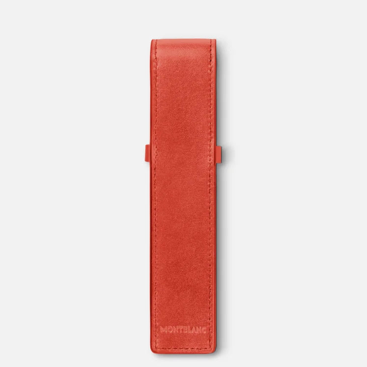 Montblanc Meisterstuck 1-Pen Pouch - Coral