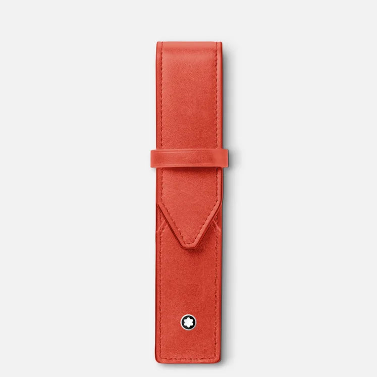 Montblanc Meisterstuck 1-Pen Pouch - Coral