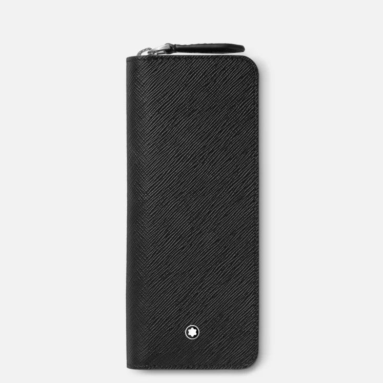 Montblanc 2-Pen Zippered  Pouch - Black (Sartorial)