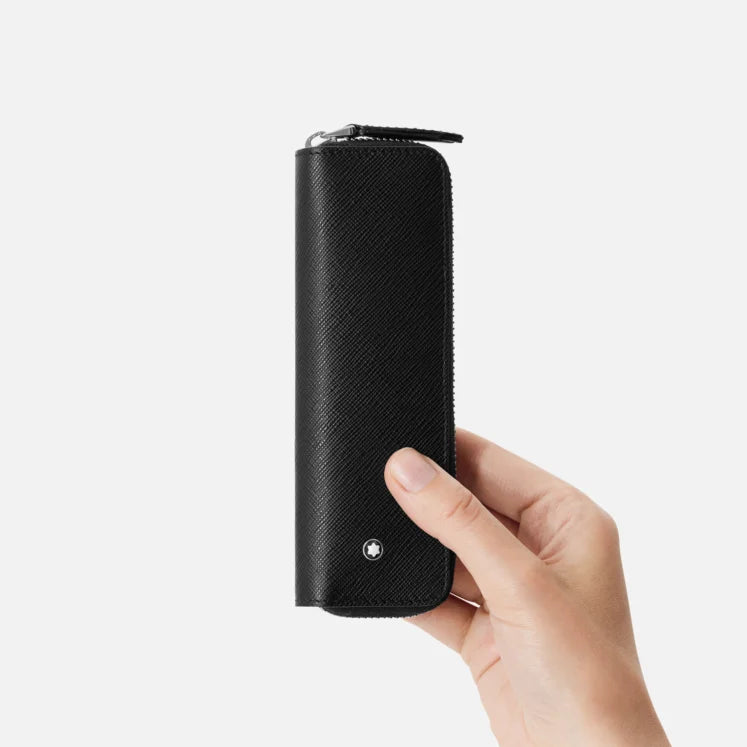 Montblanc 1-Pen Zippered  Pouch - Black (Sartorial)