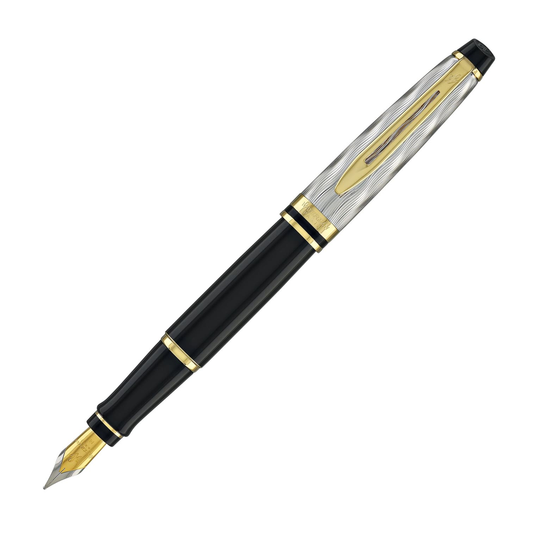 Waterman Expert Reflections of Paris Deluxe Fountain Pen - Black (Special Edition)
