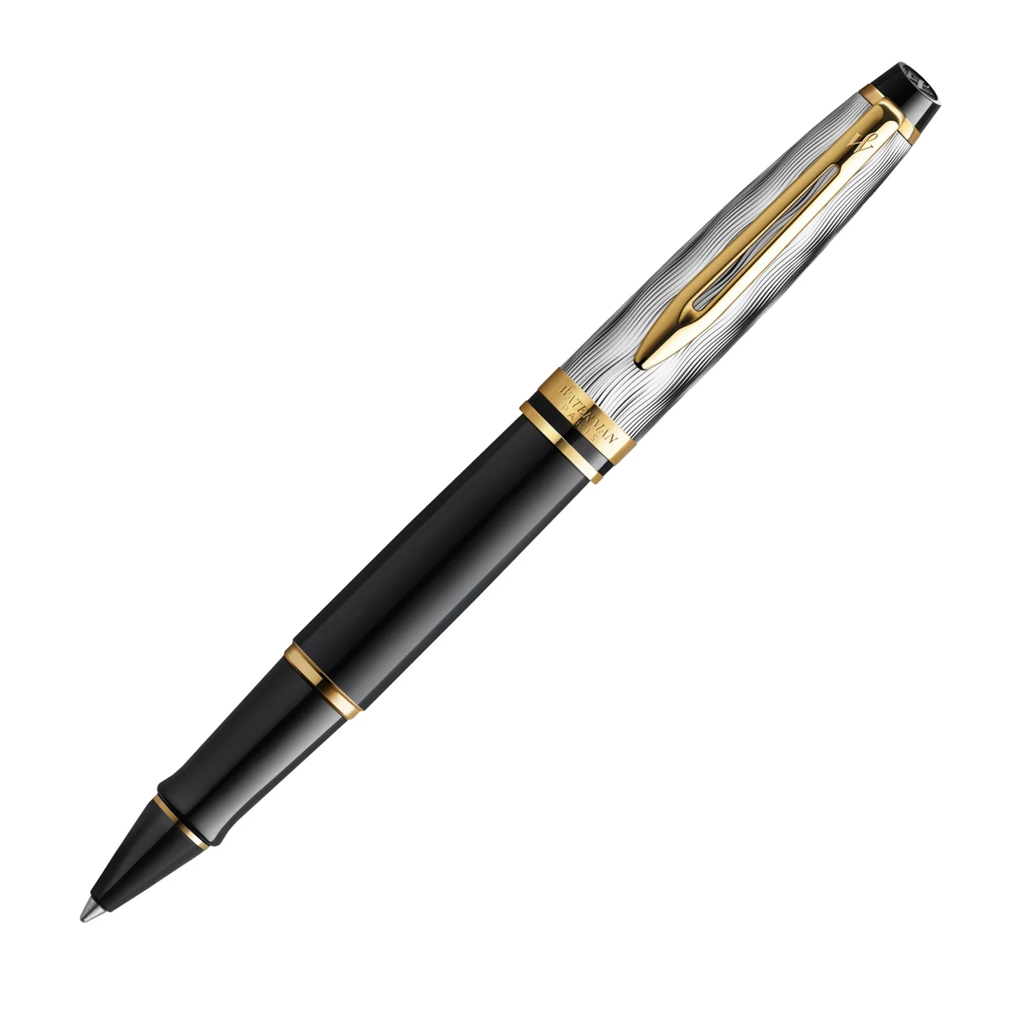 Waterman Expert Reflections of Paris Deluxe Rollerball - Black (Special Edition)