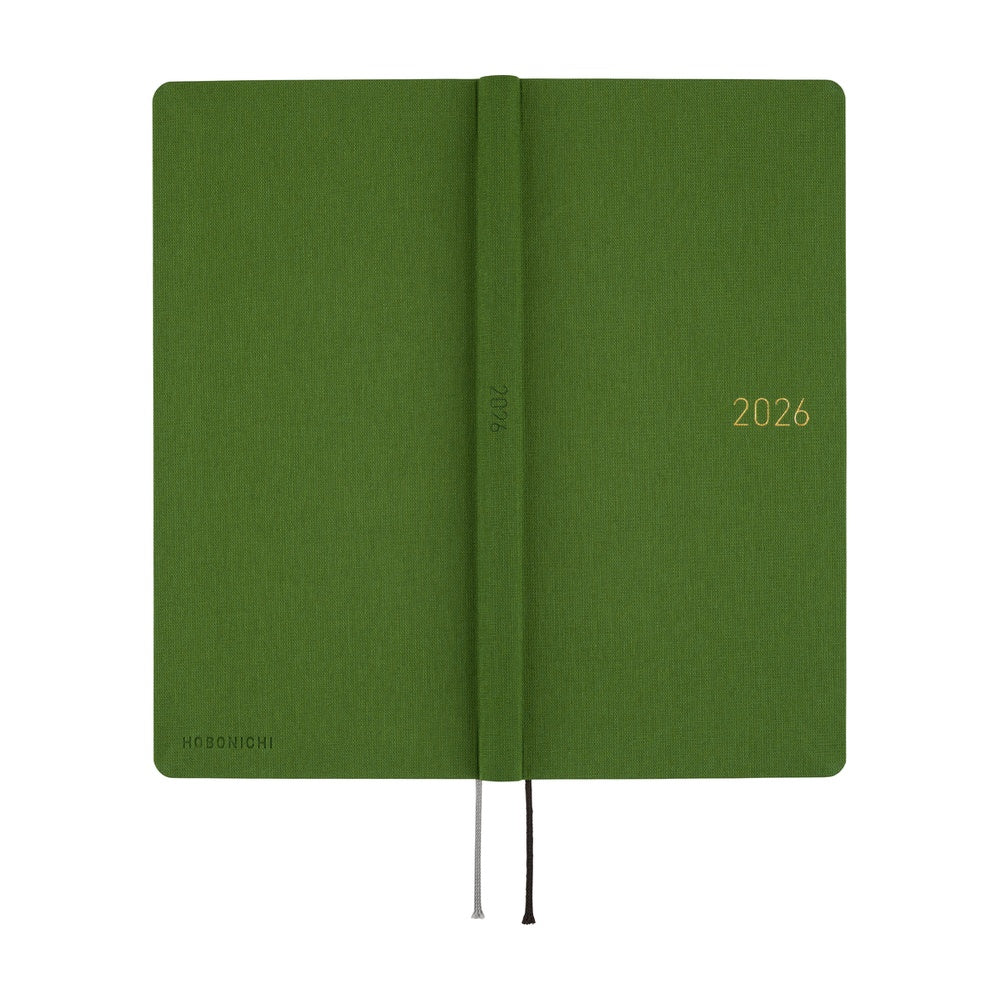Hobonichi 2026 Weeks - Antique Green
