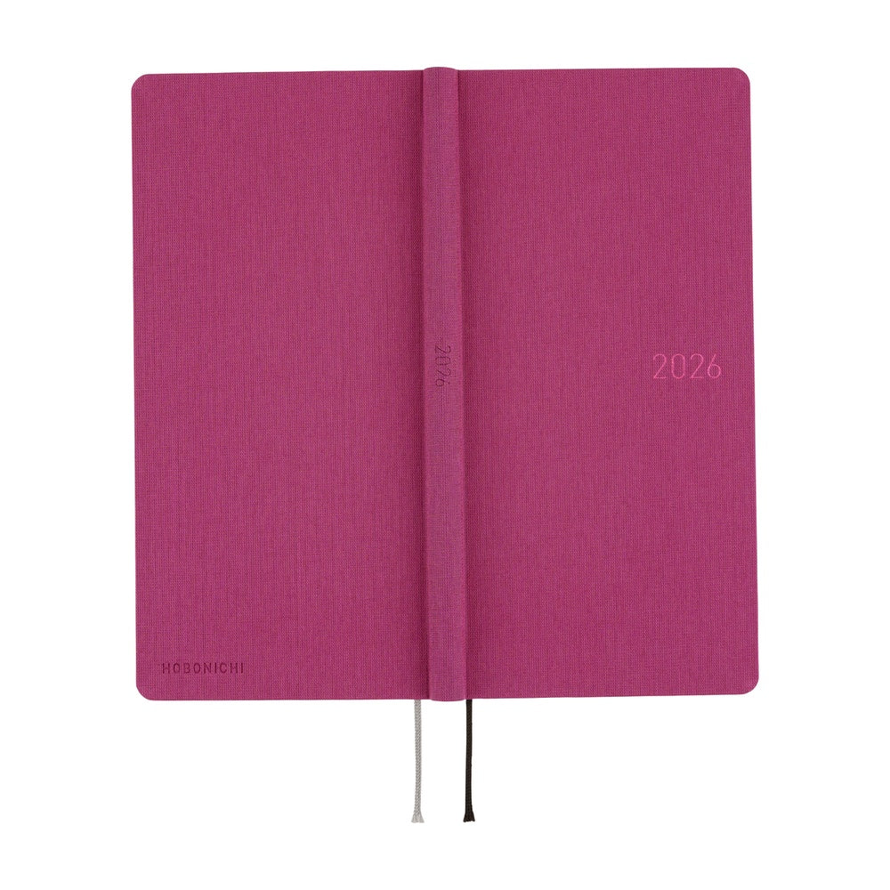 Hobonichi 2026 Weeks - Peony Purple
