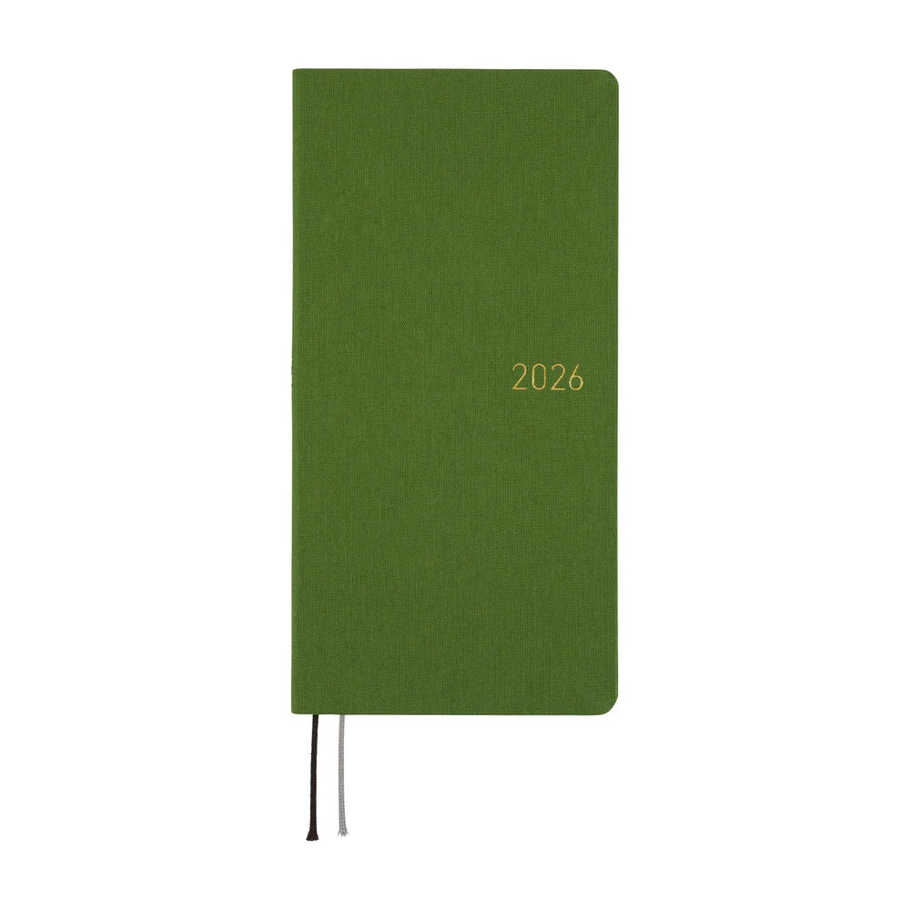 Hobonichi 2026 Weeks MEGA - Antique Green