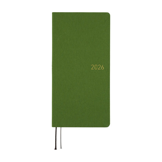 Hobonichi 2026 Weeks MEGA - Antique Green