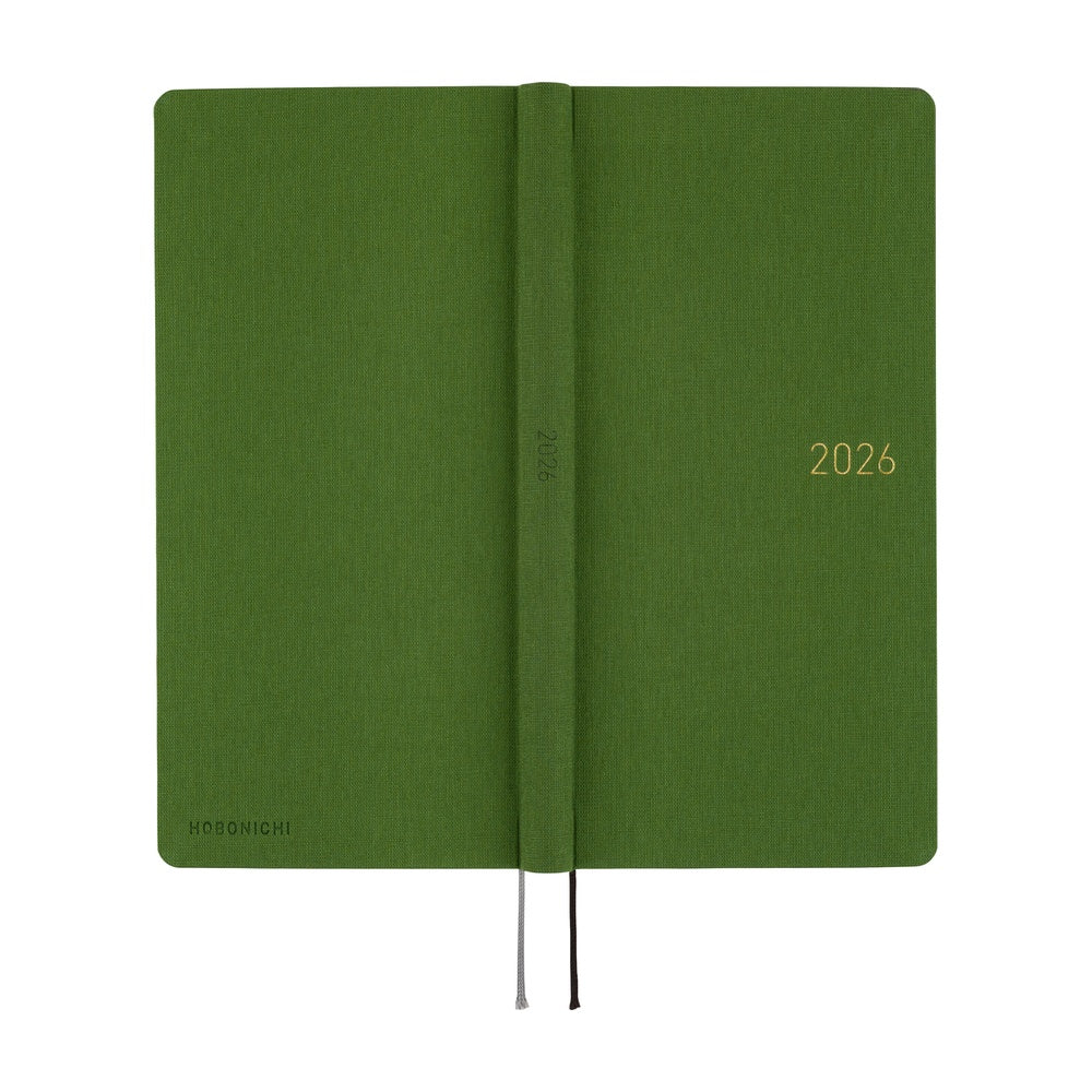 Hobonichi 2026 Weeks MEGA - Antique Green