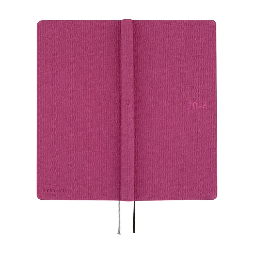 Hobonichi 2026 Weeks MEGA - Peony Purple