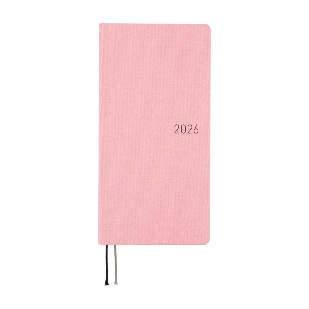 Hobonichi 2026 Weeks MEGA - Strawberry Milk