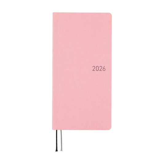 Hobonichi 2026 Weeks MEGA - Strawberry Milk