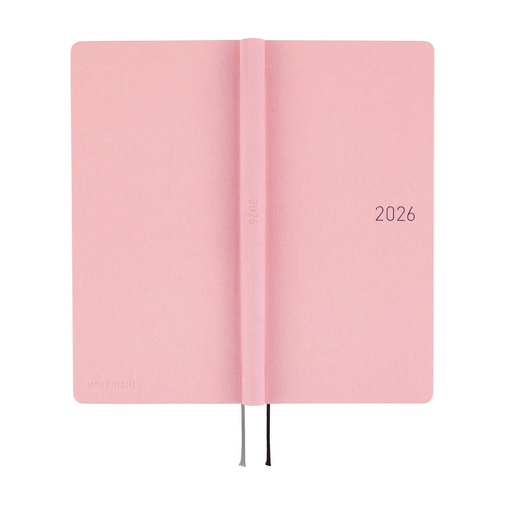 Hobonichi 2026 Weeks MEGA - Strawberry Milk