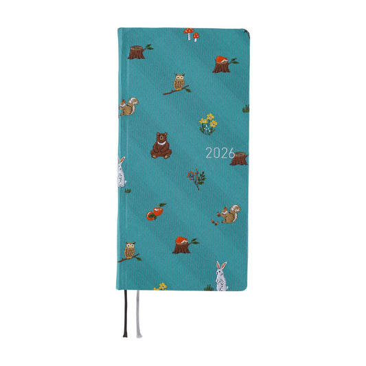 Hobonichi 2026 Weeks MEGA - Bow & Tie: In the Forest