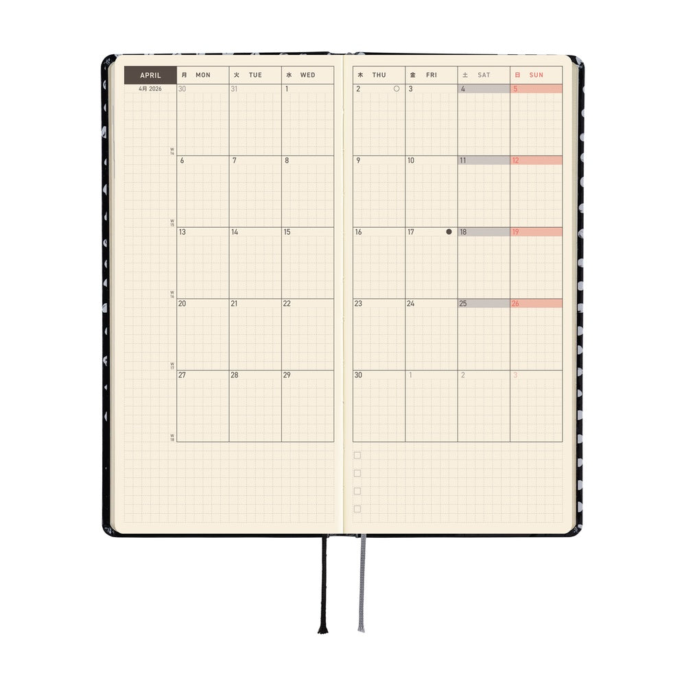 Hobonichi 2026 Weeks - Makoto Matsubayashi: Dot