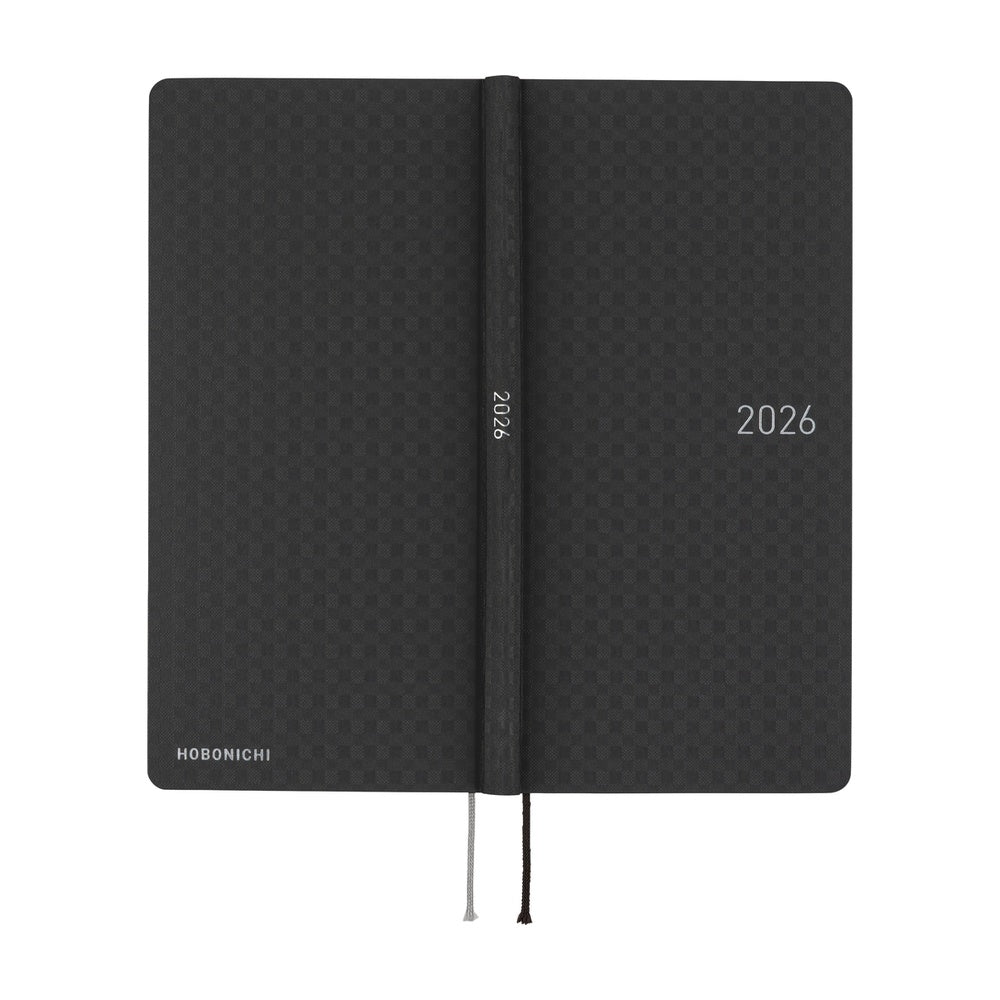 Hobonichi 2026 Weeks - Paper Series: Black Gingham
