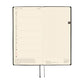 Hobonichi 2026 Weeks - White Line: Black