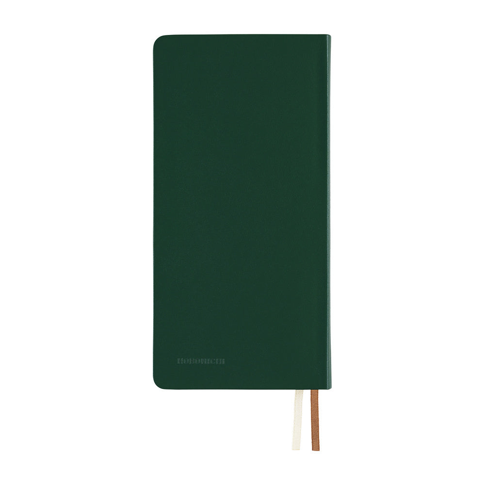 Hobonichi 2027 Weeks - Leather: Forest Green