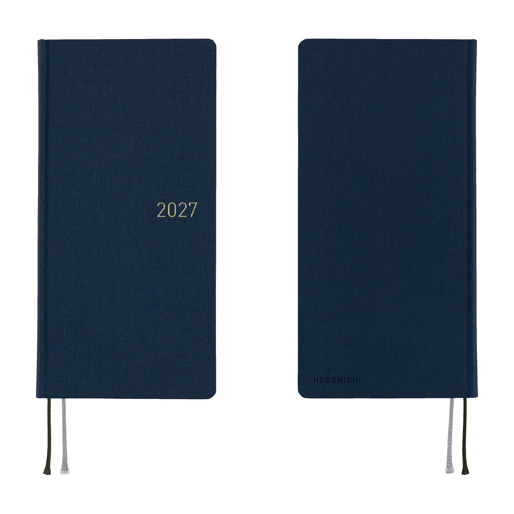 Hobonichi 2027 Weeks - Colors: Midnight Blue