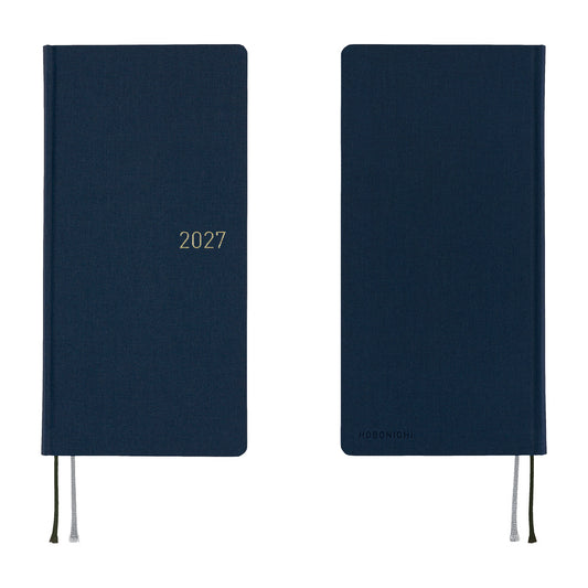 Hobonichi 2027 Weeks - Colors: Midnight Blue