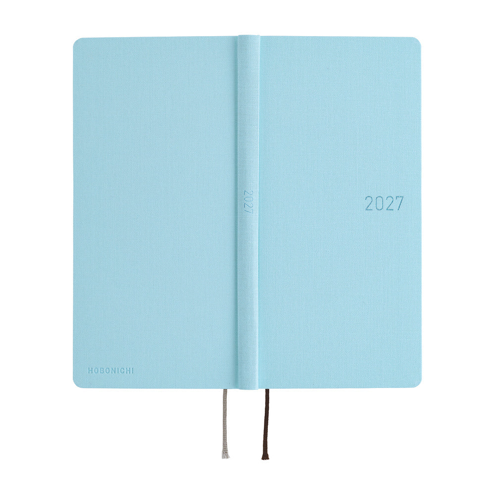 Hobonichi 2027 Weeks - Colors: Sea Glass