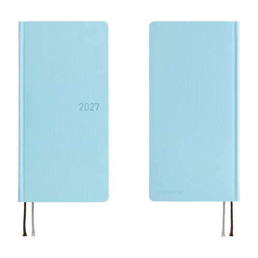Hobonichi 2027 Weeks - Colors: Sea Glass