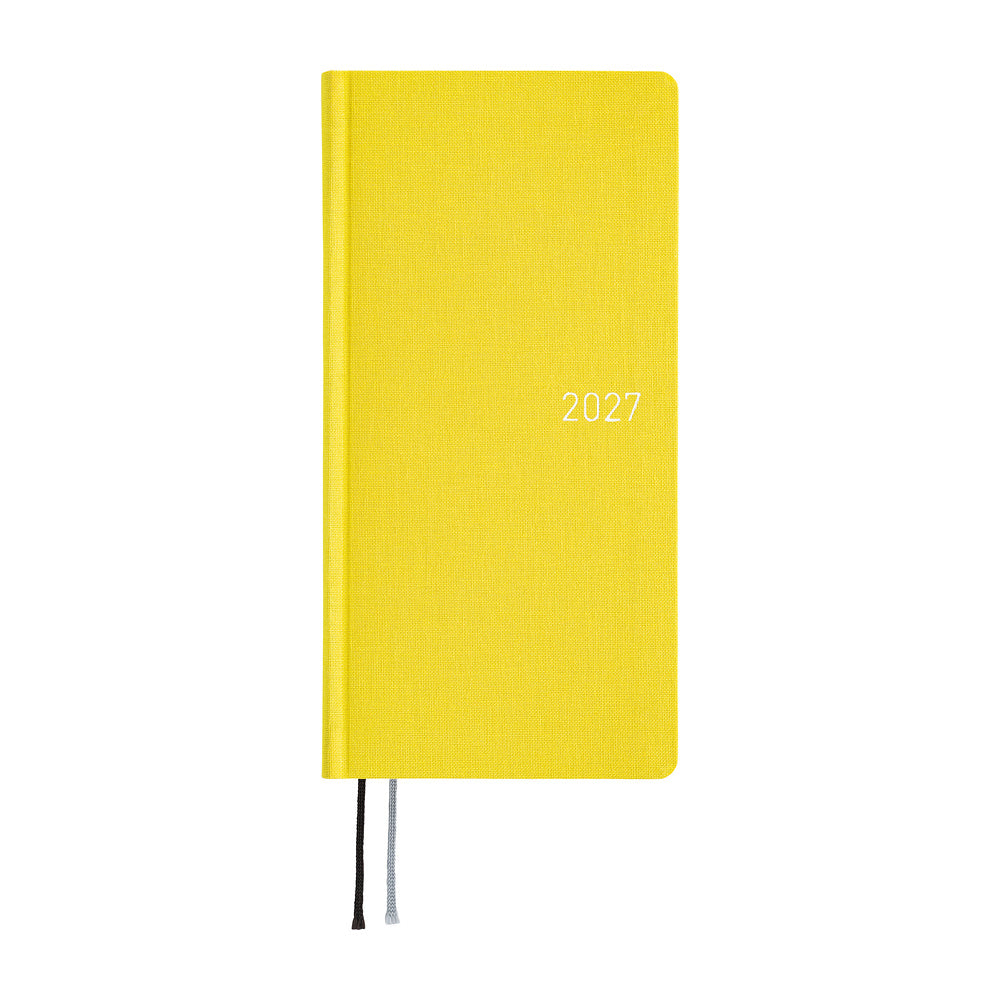 Hobonichi 2027 Weeks MEGA - Colors: Canaria Yellow