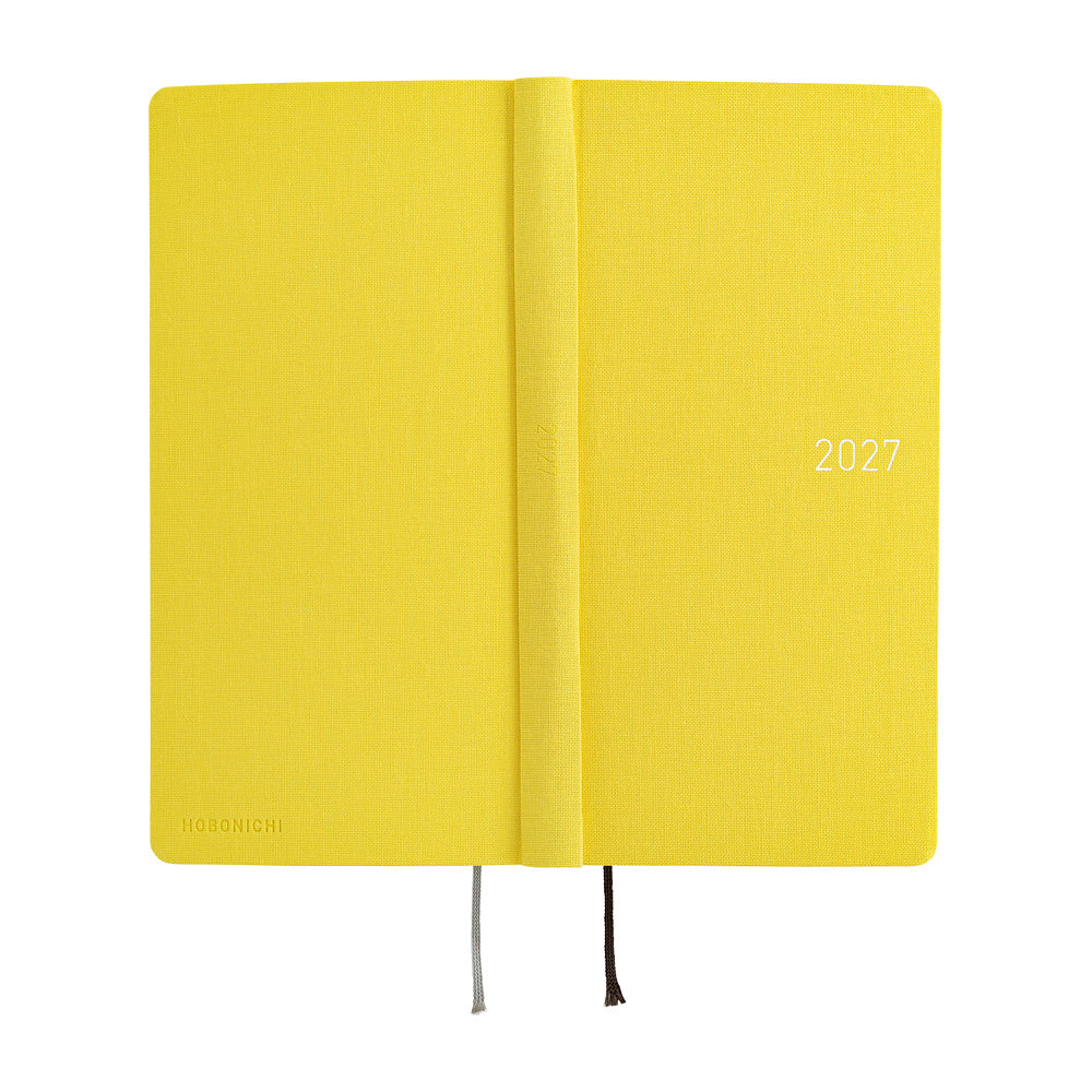 Hobonichi 2027 Weeks MEGA - Colors: Canaria Yellow