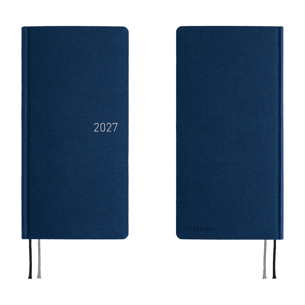 Hobonichi 2027 Weeks MEGA - Colors: Midnight Blue